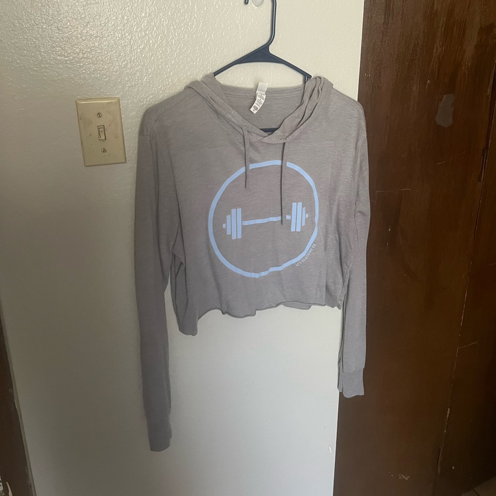 LFT lightweight crop hoodie